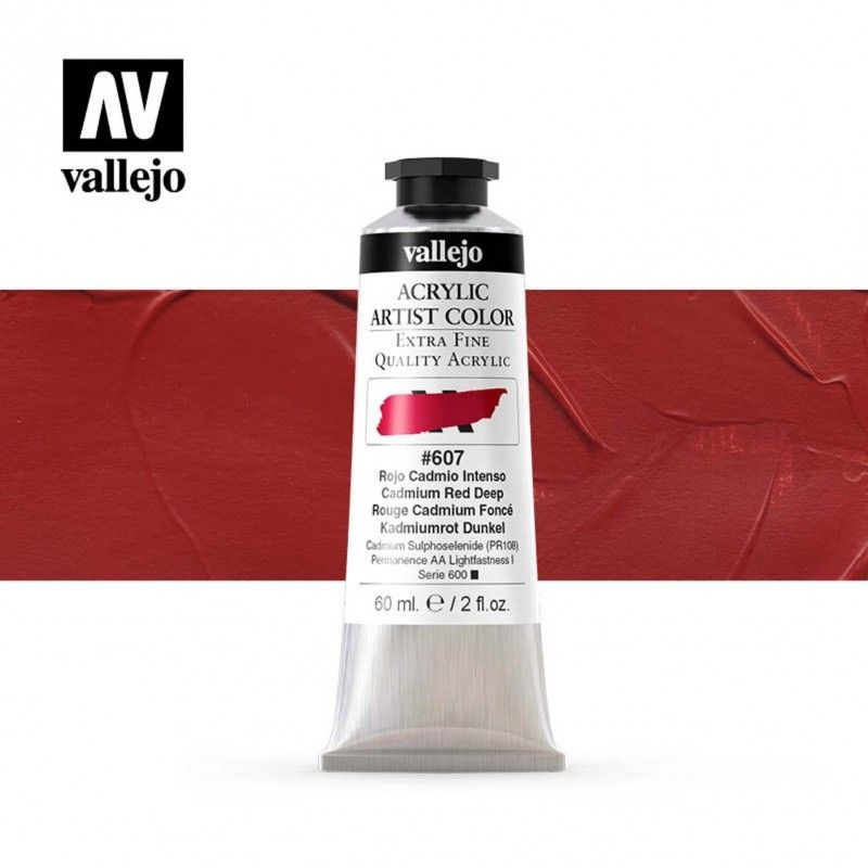 ARTIST COLOR 607 ROJO CADMIO INTENSO 60 ML
