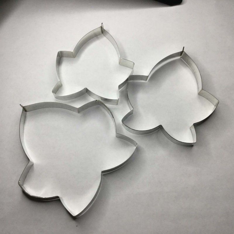 3 CORTADORES METALICOS LYDIA Nº 19