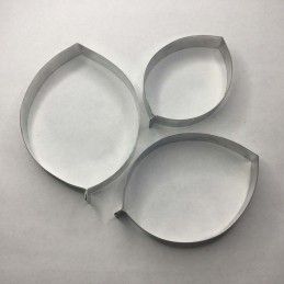 3 CORTADORES METALICOS LYDIA Nº 23