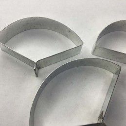 3 CORTADORES METALICOS LYDIA Nº 44