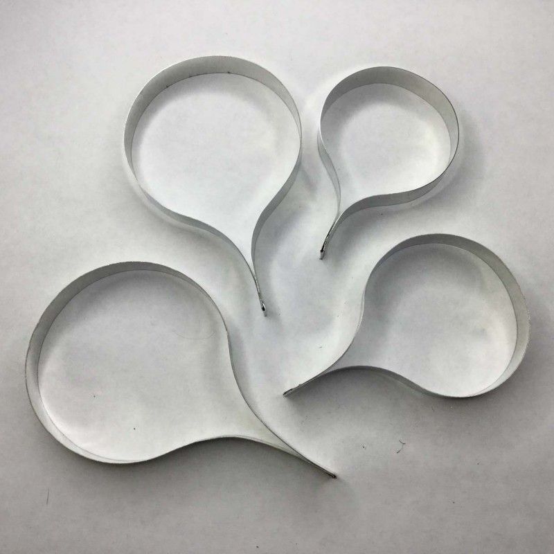 4 CORTADORES METALICOS LYDIA Nº 56