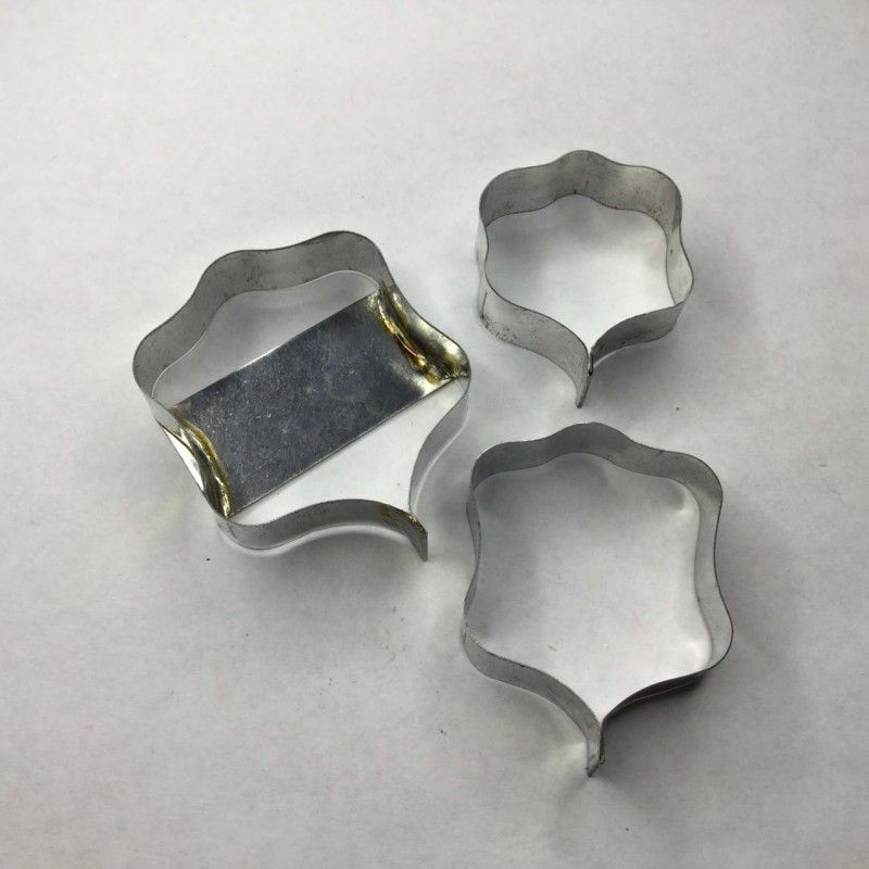 3 CORTADORES METALICOS LYDIA Nº 57