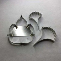 3 CORTADORES METALICOS LYDIA Nº 61