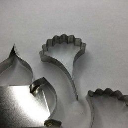 3 CORTADORES METALICOS LYDIA Nº 61