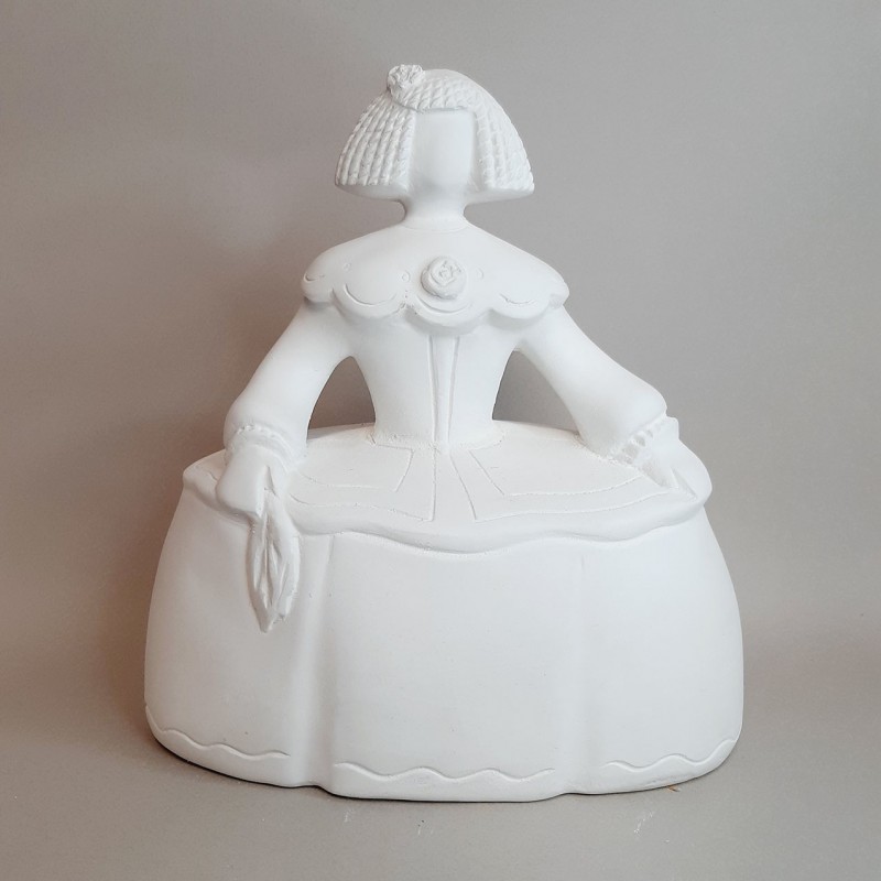 Menina de escayola 18 cm