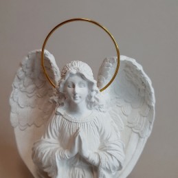 Angel de escayola. Angel Anuncación.