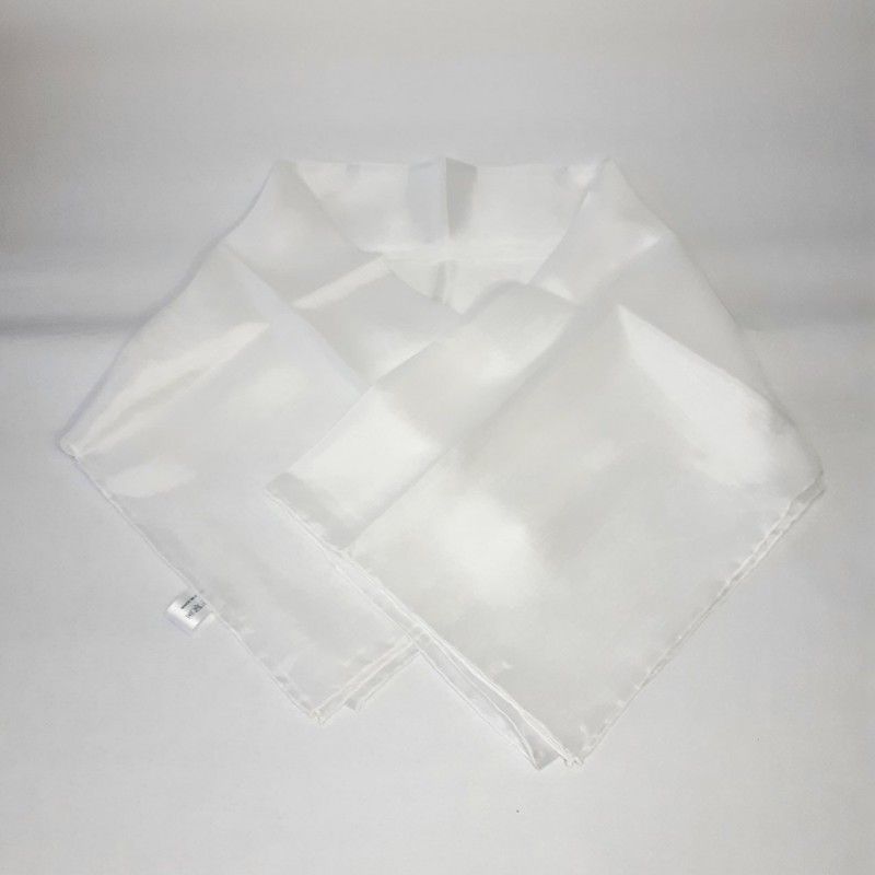 PAÑUELO DE SEDA PONGEE Nº5 70x70 BORDE A MANO