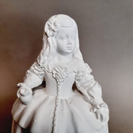 Detalle cara menina Infanta Magarita