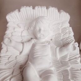 Belén de escayola - Detalle Niño Jesús