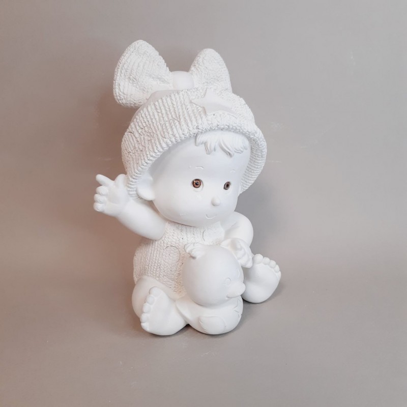 Figura infantil de escayola Niño