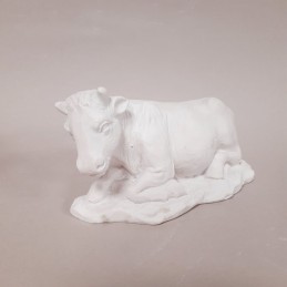 Buey de marmolina para Nacimiento