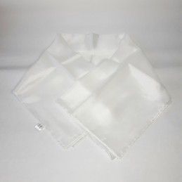 PAÑUELO DE SEDA PONGEE Nº5 120x30 BORDE A MANO