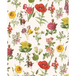 Papel decoupage flores variadas