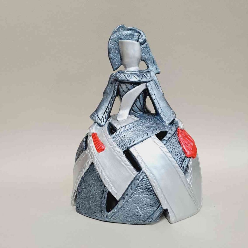 Un ejemplo de menina pintada bastante llamativa