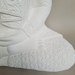 Detalle pies y manos Buda Mahasandhi