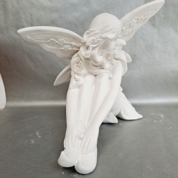 Figura de escayola Ninfa Sentada frente