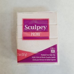 PREMO SCULPEY BRILLANTINA BLANCO ESCARCHA 5057