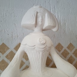 Detalle Menina de escayola