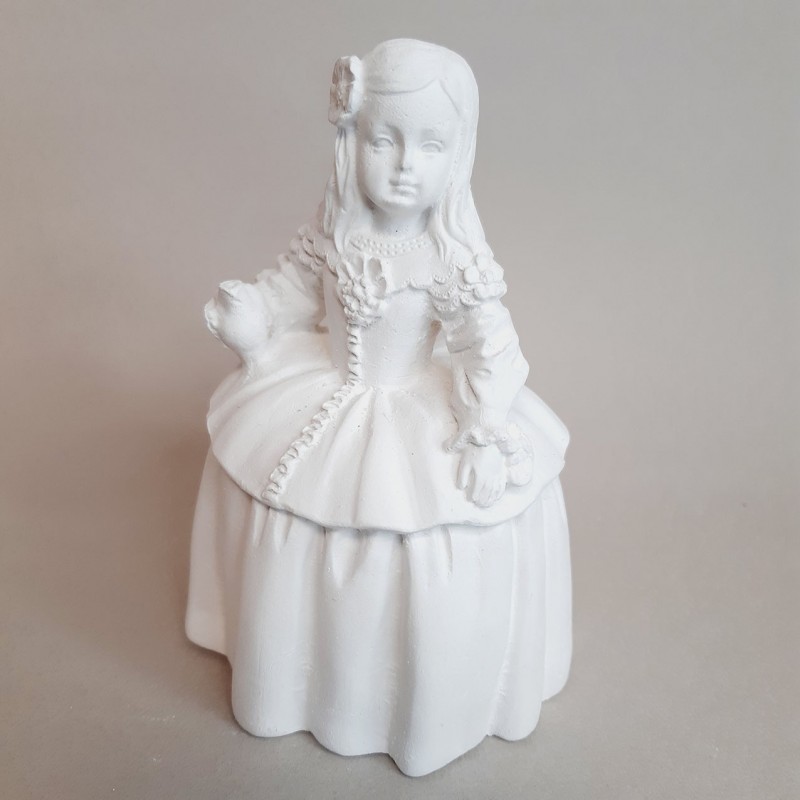 Menina de escayola - menina Infanta Margarita 11 cm