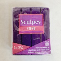 Arcilla polimérica púrpura