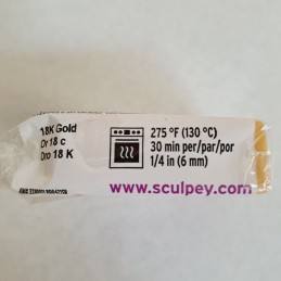 Arcilla polimérica oro 18k