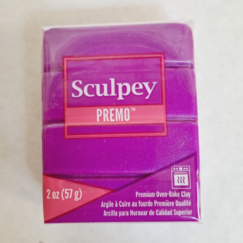 ARCILLA DE MODELADO PREMO SCULPEY PURPURA PERLA 5031