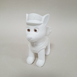Figura infantil de escayola patrulla canina Chase