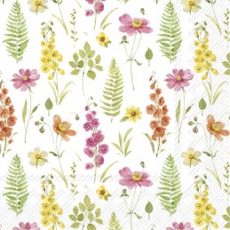 Servilletas artisticas florecillas silvestres