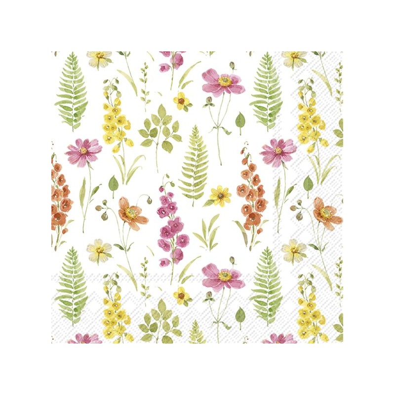 Servilletas artisticas florecillas silvestres