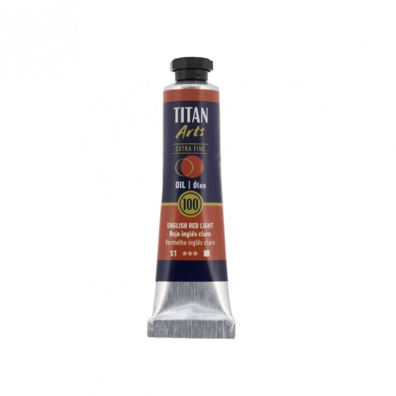 ROJO INGLÉS CLARO SERIE 1 Nº 100 20 ML OLEO EXTRAFINO TITAN