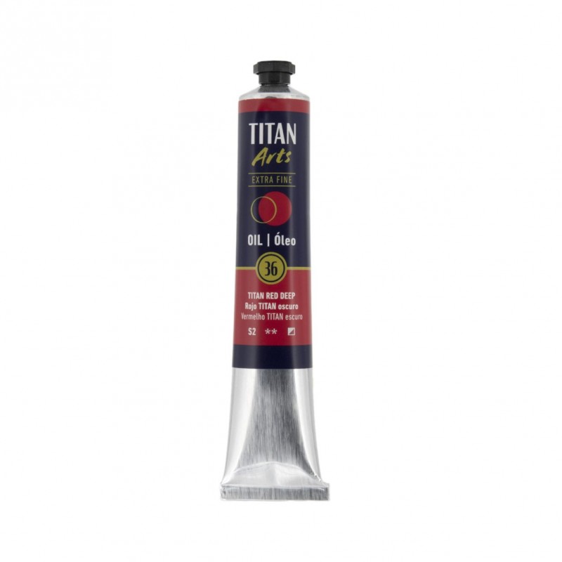 ROJO TITÁN OSCURO SERIE 2 Nº 36 60 ML OLEO EXTRAFINO TITAN