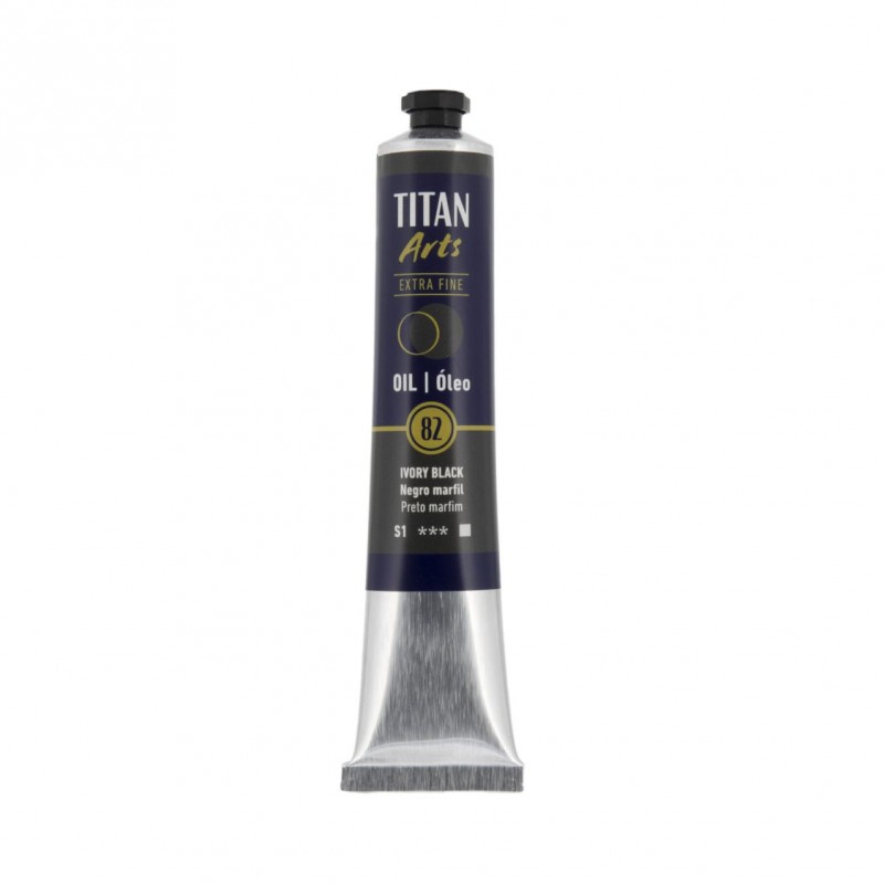 NEGRO MARFIL SERIE 1 Nº 82 60 ML OLEO EXTRAFINO TITAN