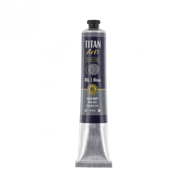 GRIS FRÍO SERIE 1 Nº 85 60 ML OLEO EXTRAFINO TITAN