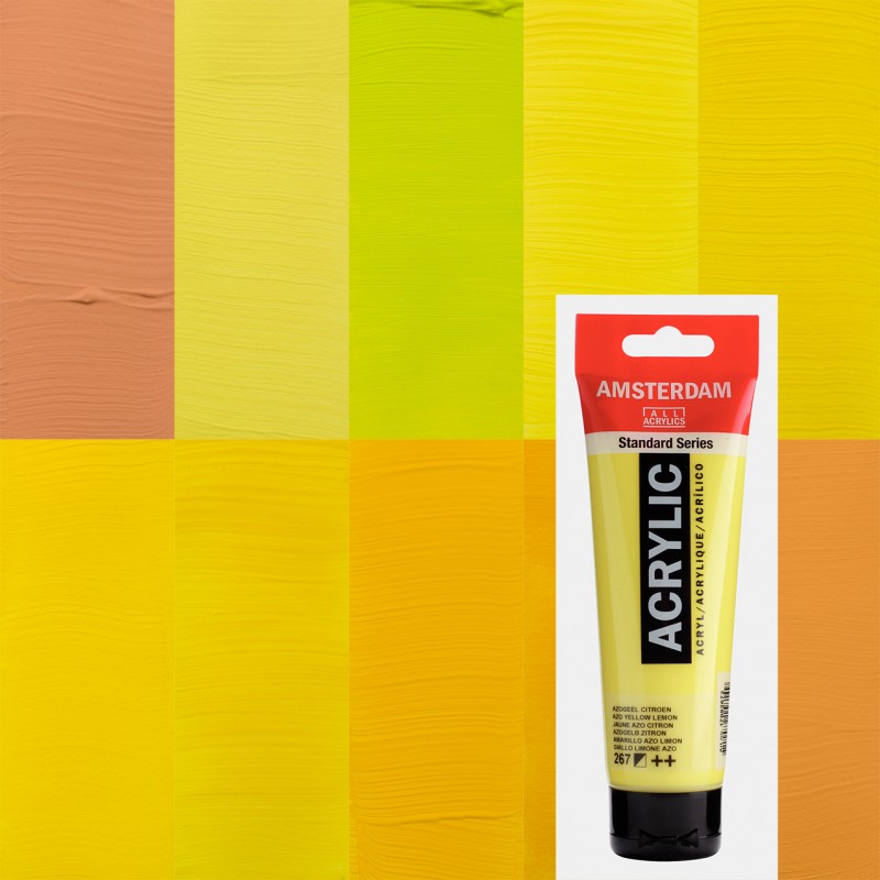 PINTURA ACRILICA AMSTERDAM AMARILLOS