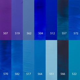 Pintura acrílica Amsterdam - Gama de colores azules