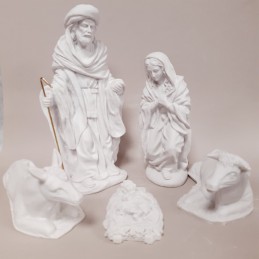 Belén de 5 piezas en poliresina