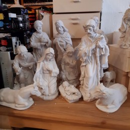 Belen de resina para navidad