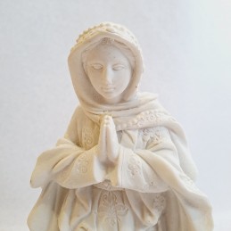 Belen para pintar - figura de la Virgen María detalle