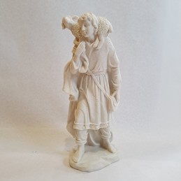 Belen para pintar - pastor con oveja