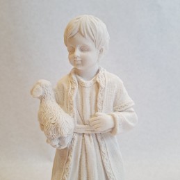 Belen para pintar - detalle Niño pastor