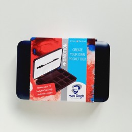 Caja de acuarela vacía Van Gogh