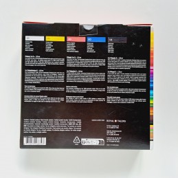 Set de colores acrílicos Amsterdam - trasera