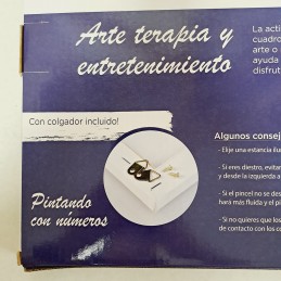 Colorear por números - Mar en calma - detalle de contenido