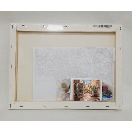 Pintar por números - Paisaje rural - detalle contenido