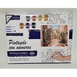 Pintar por números - Paisaje rural