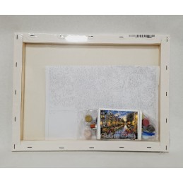 Pintar por números - Amsterdam Canal - detalle contenido