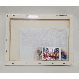 Pintar por números - Calle de Londres - detalle contenido