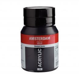 Pintura acrílica Amsterdam - Negro bujía nº 702