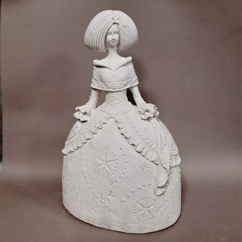 MENINA DE ESCAYOLA - MENINA GRABADA 30 CM