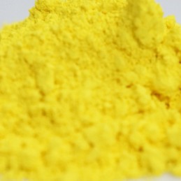 PIGMENTO PURO EN POLVO MIR AMARILLO LIMÓN - MUESTRA DE COLOR